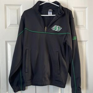 Saskatchewan Roughriders 1/4 Zip up Size S❤️‍🔥❤️‍🔥